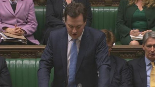 George Osborne addresses MPs as responds to the UK's credit rating downgrade