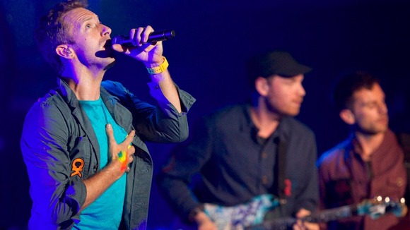 British rockers Coldplay are the ninth highest earners in Billboard's chart, with a $17.3m income.