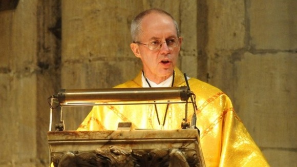 The new Archbishop of Canterbury, Rt Rev Justin Welby
