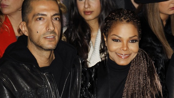 Janet Jackson and Wissam Al Mana at Milan Fashion Week.