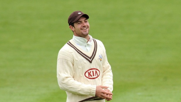 Tom Maynard in action for Surrey