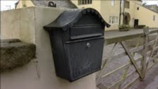 One of the homes in the hamlet waiting for mail.