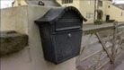 One of the homes in the hamlet waiting for mail.