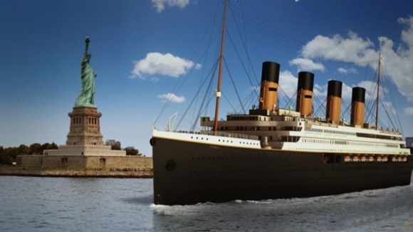 An artist's impression of Titanic II.