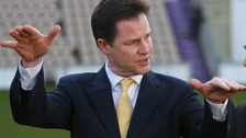 Deputy Prime Minister and Liberal Democrat Party Leader Nick Clegg 