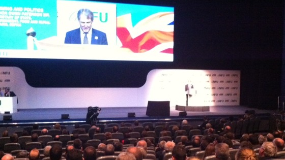 Owen Paterson MP at the conference 