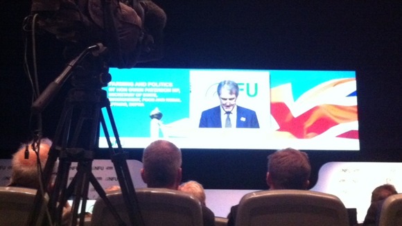 Owen Paterson MP at NFU conference