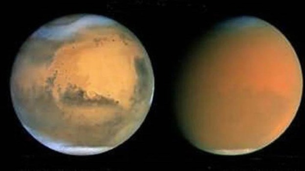 NASA photo of Mars where Inspiration Mars Foundation hope to send two private citizens