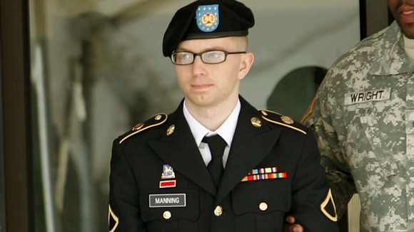 Bradley Manning pictured last March