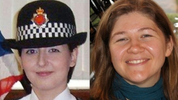 PCs Nicola Hughes and Fiona Bone