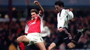The goal that defined his career. United vs Arsenal FA cup semi final, April 1999.