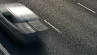 Car on the road