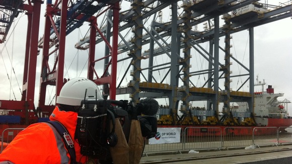 London Gateway cranes