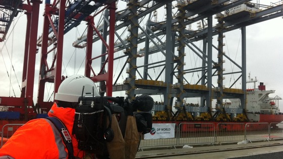 London Gateway cranes