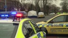 Crime scene after body found in Chorlton.