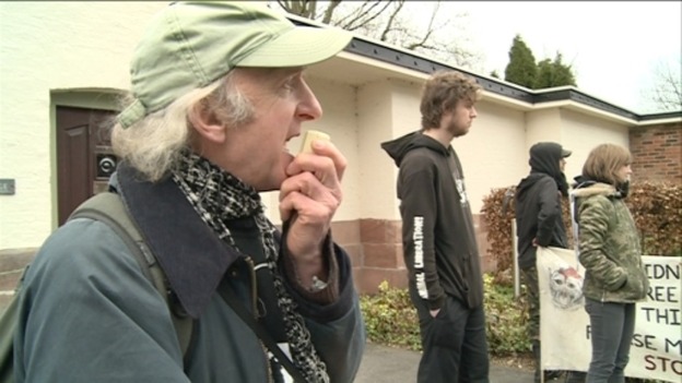Campaigners want beagles freed and re-homed.
