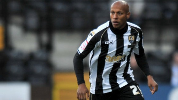 Jordan Stewart when he played for Notts County