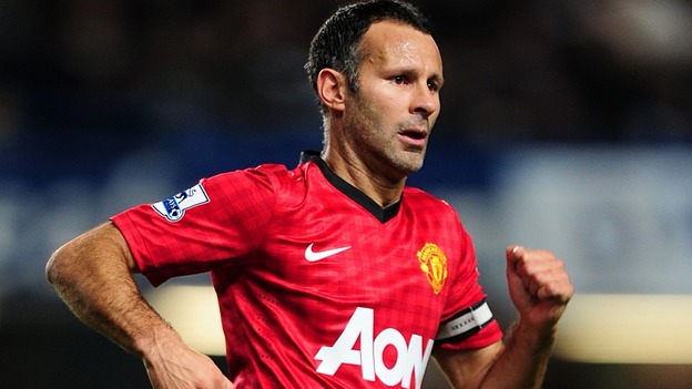 Manchester United winger Ryan Giggs