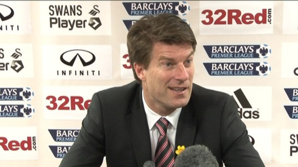 Swansea City Manager Michael Laudrup