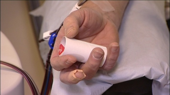 Giving blood