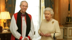 On Tuesday the Queen met with the new Archbishop of Canterbury, the Most Reverend Justin Welby, at Buckingham Palace