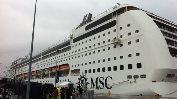 Ship at Nouth Shields