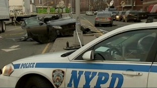 The couple were killed in the crash in Williamsburg, Brooklyn