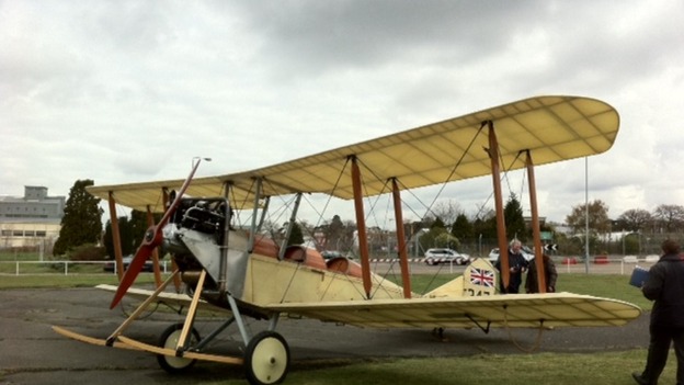Plane at Farnborough