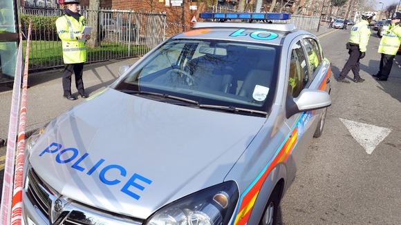 Met Police on duty on London
