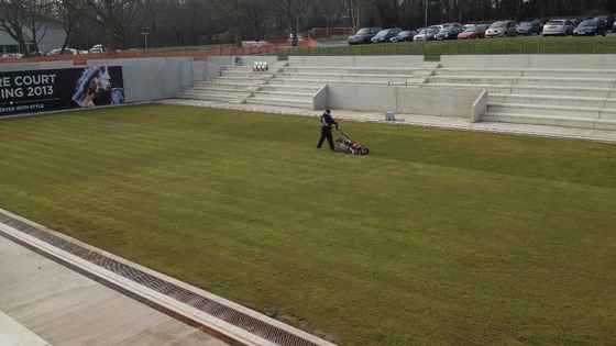 The new centre court at Edgbaston  