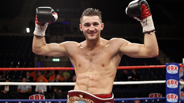 Nathan Cleverly retaining the WBO Light-Heavyweight title in 2011