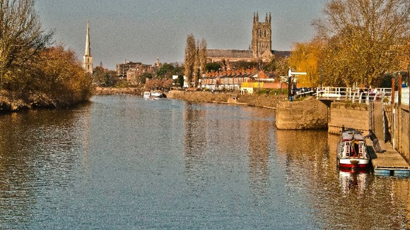 River Severn in Worcester