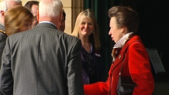 Princess Anne meeting headteachers