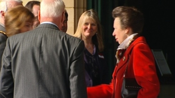 Princess Anne meeting headteachers