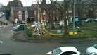Activists set up a mock fracking rig in Knutsford