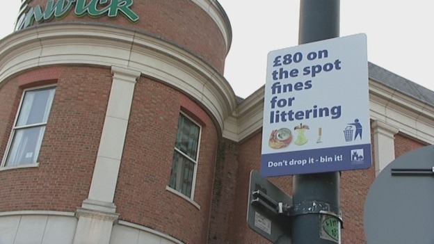Litter, Canterbury, fines