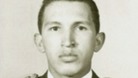 Hugo Chavez as a Second Lieutenant at the Military Academy