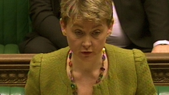 Shadow home secretary Yvette Cooper