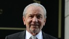 Lord Sugar leaving the East London Employment Tribunal Service earlier today