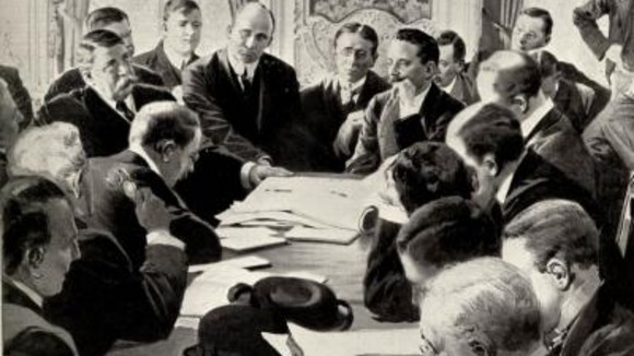 Children in period dress