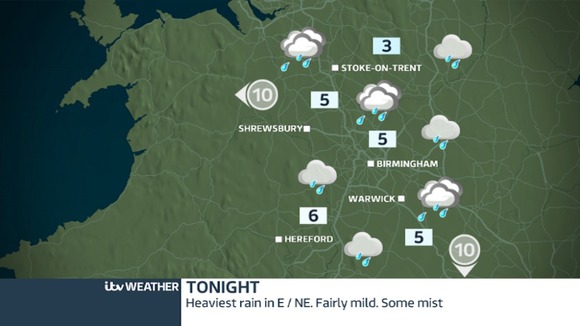 West Midlands tonight