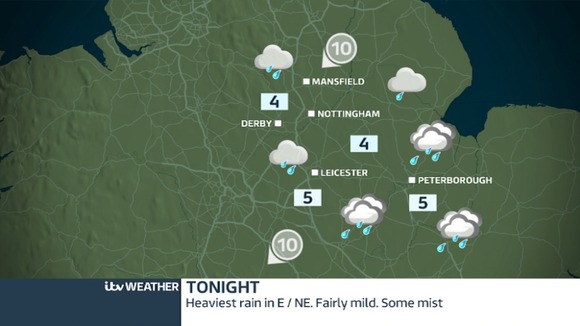 East Midlands tonight