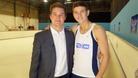 Luke Campbell with our reporter James Webster
