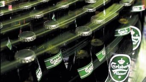 Carlsberg bottling plant