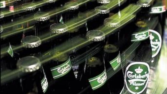 Carlsberg bottling plant 