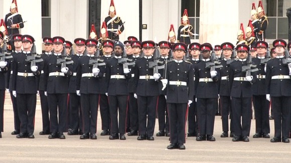Sandhurst parade