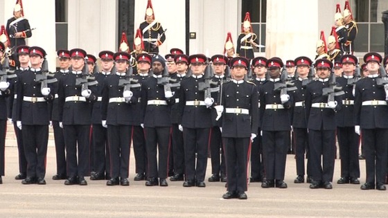 Sandhurst parade