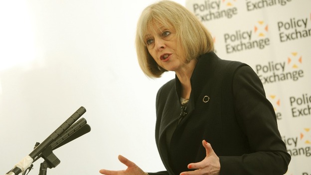 Home Secretary Theresa May.