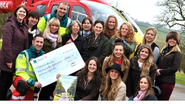 'The Game Birds Calendar 2013' has raised thousands for charity