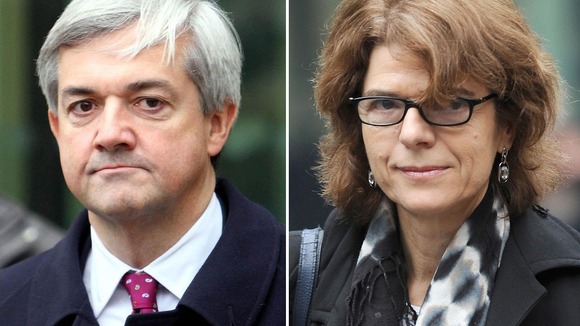 Chris Huhne and Vicky Pryce